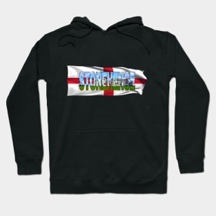 STONEHENGE - England - Day English Flag Hoodie